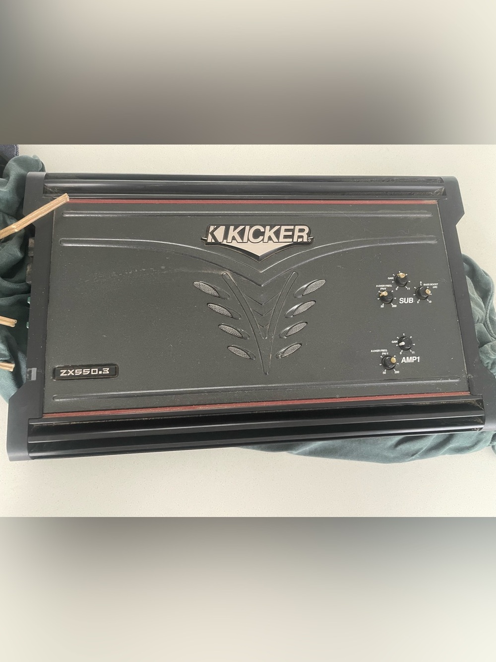 Kicker ZX550.3 3-Channel Car Amplifier
